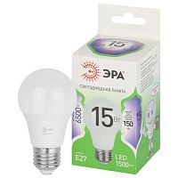 Лампа светодиодная LED 15 Вт 1500Лм 6500К груша холодный E27 220-240В LED A60-15W-865-E27 Green Line | код Б0067098 | ЭРА