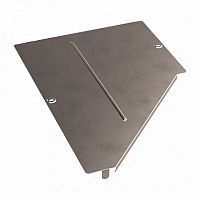 Крышка переходника левого Стандарт INOX (AISI 409) 600х300 Промрукав | код PR16.5655 | ПРОМРУКАВ