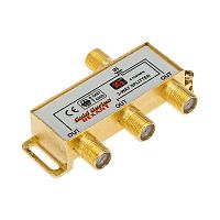 Делитель ТВ "краб" x3+4шт.F "BOX" 5-1000 МГц "GOLD" | код 05-6102-1 | Rexant