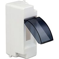 Распределительный шкаф PROxima, 2 мод., IP30, навесной, пластик | код. pbm40-nk-2 | EKF