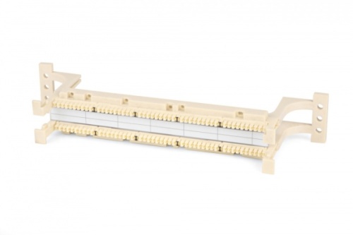 50-ти парный 110 блок на подставке (без модулей), Hyperline 110C-WL-50P | код 15449 | Hyperline