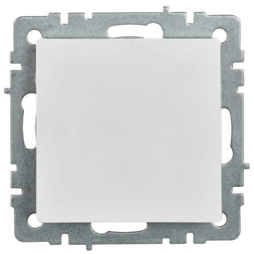 Заглушка с суппортом BRITE МЗ10-БрБ бел. | код BR-PL10-K01 | IEK фото 2