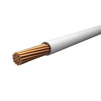 Провод ПуГВнг(А) -LS 1х2.5 ГОСТ (бухта 500м) белый | код SQ0124-0781 | РЭМЗ ТМ