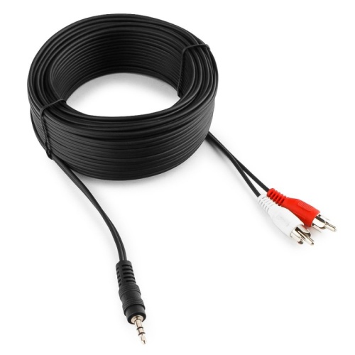 Кабель аудио Cablexpert CCA-458-15M, джек3.5 / 2xRCA, 15м | код CCA-458-15M | Cablexpert