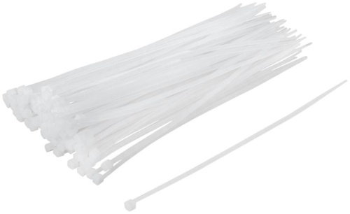 Хомут для проводов 150х2.5мм нейлон. бел. (уп.100шт) FIT 60415 фото 2