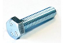 Болт DIN933 М6х25 5.8 шестигранный оцинкованный | код DIN933-М6x25 | Крепдил