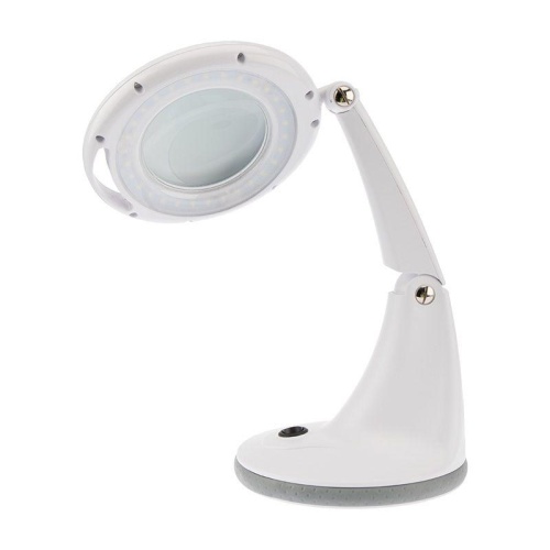 Лупа настольная 3D+12D 48 LED, белая | код 31-0245 | REXANT фото 5 Лупа настольная 3D+12D 48 LED, белая | код 31-0245 | REXANT фото 5