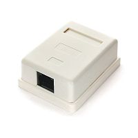 Розетка NA212 RJ-45 кат.5e внешняя 1 порт, 110&Krone | код NA212 | Cablexpert