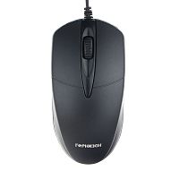 Мышь Гарнизон GM-220, USB, чип- Х, черный,1000 DPI, 2кн.+колесо-кнопка, кабель 1,5 м | код GM-220 | Гарнизон