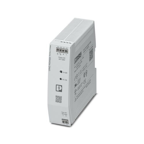 Блок питания UNO2-PS/1AC/24DC/120W | код 1110466 | PHOENIX CONTACT