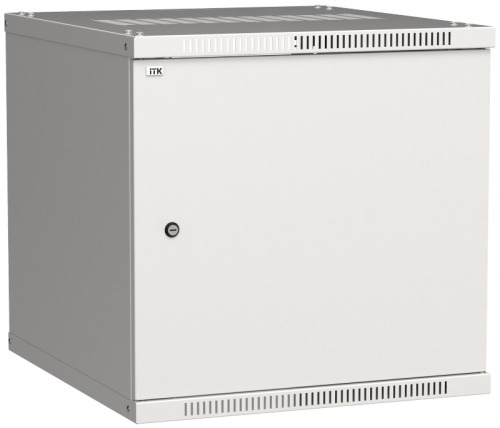 ITK Шкаф LINEA WE 18U 600x650мм дверь металл серый | код LWE3-18U67-MF | ITK by IEK