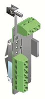 Разъём штепсельный для вторичных цепей съемного выключателя PLUG-SOCKET 12PIN T1...T6 SAC 1SDA0 51362 R1 | код 1SDA051362R1 | ABB