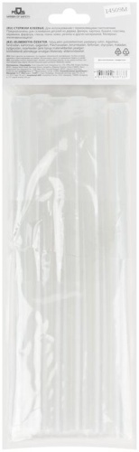 Стержни клеевые 11x200 мм, 6 шт., прозрачность 50% | код 14509М | FIT фото 4 Стержни клеевые 11x200 мм, 6 шт., прозрачность 50% | код 14509М | FIT фото 4