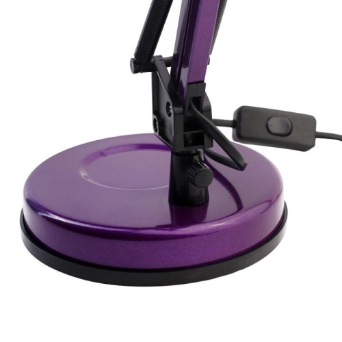 Светильник KD-313 C12 настол. 230В 60Вт E27 фиол. Camelion 13644 фото 3