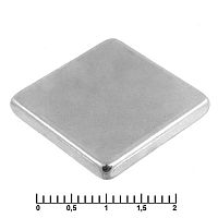 Магнит RUICHI B 20x20x3 мм, класс N35, квадратный | код 87902 | Ruichi