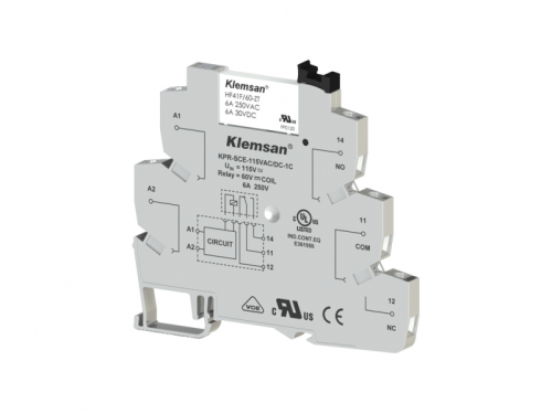 270 840, KPR-SCE-115VAC/DC-1C, Интерфейсное реле, 6A | код 0.0.0.2.70840 | KLEMSAN