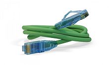 Патч-корд U/UTP Cat.6 LSZH 15 м зеленый, Hyperline PC-LPM-UTP-RJ45-RJ45-C6-15M-LSZH-GN | код 230325 | Hyperline