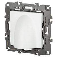 Вывод кабеля Серия 12 12-6003-01М , белый матовый | код Б0065754 | ЭРА