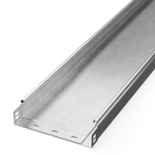 Лоток неперфорированный Стандарт INOX (AISI 304) 200х50х3000 (0,8 мм) (3 м/уп) Промрукав | код PR16.2314 | ПРОМРУКАВ