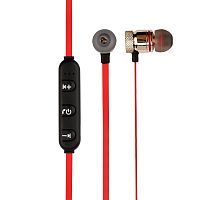 Bluetooth наушники Sports с микрофоном плоский шнур | код 18-2033-9 | REXANT