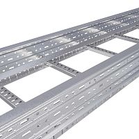 Лоток лест 80х300, L 3 м, RAL9016 | код ULH383RAL9016 | DKC