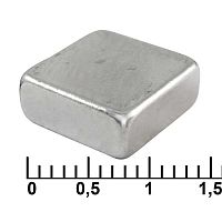 Магнит RUICHI B 10x10x4 мм, класс N35, квадратный | код 82204 | Ruichi