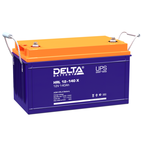 Аккумуляторная батарея HRL 12-140 X Delta | код 4614010610004 | DELTA