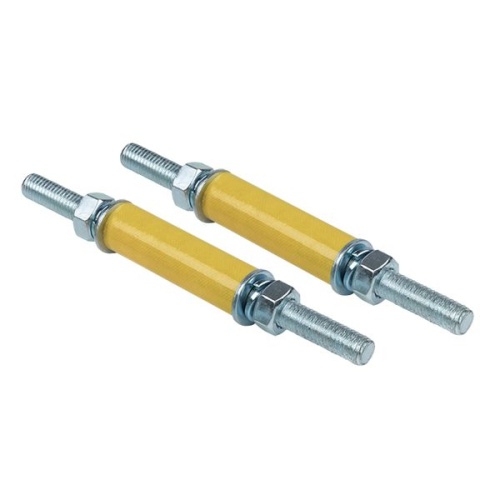 Втулочный изолятор Д=60 мм со шпилькой и крепежом (2 шт) PROxima | код BSS60FA | EKF фото 2