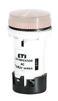Лампа сигнальная LED матовая TT05X1 240V AC/DC (белая) 54мм | код 004770766 | ETI