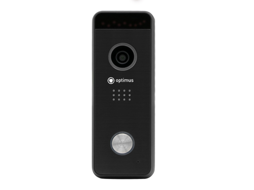 Панель видеодомофона AHD , цветной, 1920х1080 DSH-1080_v.1(black) (DSH-1080_v.1(black) | код В0000011445 | Optimus CCTV