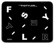 Коврик для мыши A4Tech FStyler FP25 Мини черный/белый 250x200x2мм (FP25 BLACK) | код 1599161 | A4TECH