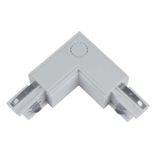 Соединитель для шинопроводов UBX-A22 SILVER 1 POLYBAG L-образный внутр. 3ф серебр. полиэтил. пакет Uniel 09767
