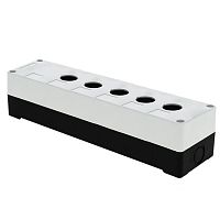 Корпус КП105 пластиковый 5 кнопок белый HLT | код 085-11-009 | HLT