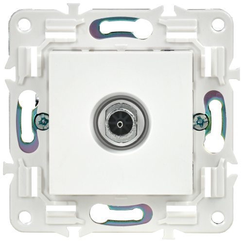 SKANDY Розетка TV оконечная SK-A12W арктический белый IEKновинка | код SK-A10-O-K01 | IEK фото 4