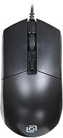 Мышь Оклик 207M черный оптическая (2400dpi) USB (4but) | код 1474598 | Oklick