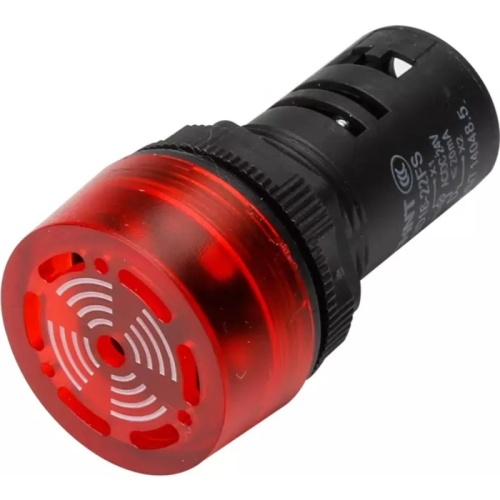 Сигнализатор звуковой ND16-22LC ?22 мм красный LED АС/DC24В (CHINT) | код 593466 | CHINT