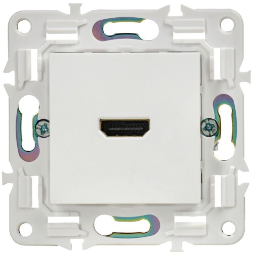 SKANDY Розетка HDMI SK-H01W арктический белый IEKновинка | код SK-H10-K01 | IEK