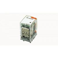 DRPE-4C-LR-D110-07Z(H) Реле 4СО, 110VDC, 5A, c индикац./тест. кн., шт | код 30010000179 | DEGSON