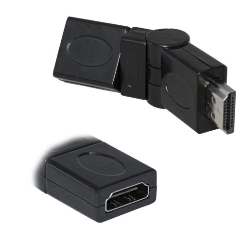 Разъём RUICHI HDMI(m)-HDMI(f), поворотный | код 113764 | Ruichi