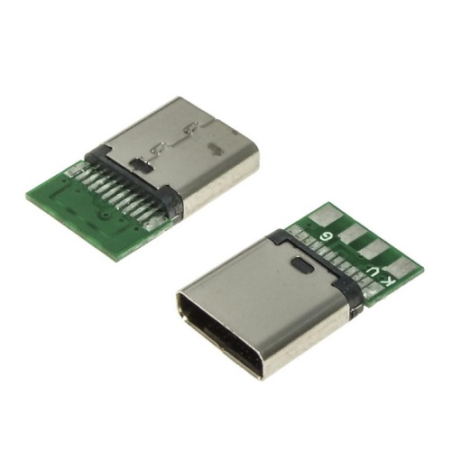 Разъём USB RUICHI USB3.1 TYPE-C 24PF-030, 24 контакта | код 107837 | Ruichi