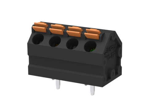 MC-TP/B5.0A02P-BK Клемма серии МС, шаг 5.0мм2, 2 конт., push in, черн., шт | код MC-TP/B5.0A02P-BK | SUPU