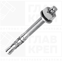 Анкер клиновой 10x95 покрытие горячий цинк | код А-КАН10/20x95 | KMP