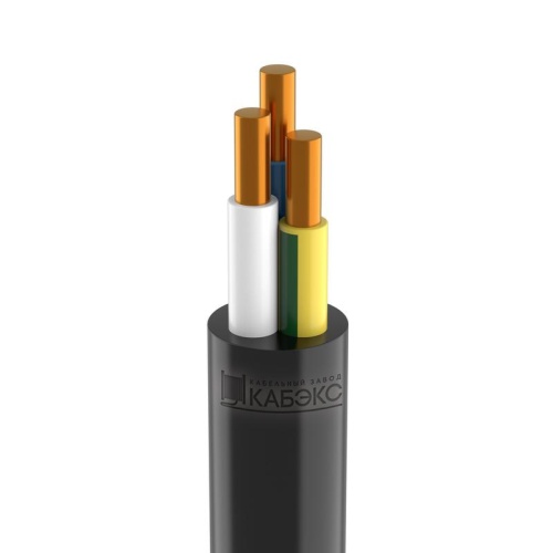 Кабель ППГнг(А)-HF 3х4 (N PE) 0.66кВ | код ТХМ00132574 | Кабэкс ( 1м )