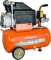 Компрессор поршневой Sturm! AC9316 масляный 250л/мин 24л 1600Вт оранжевый/черный | код 1874808 | STURM!