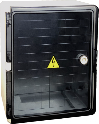 Корпус ЩМПпл 320х220х130 прозрачная дверь IP65 | код KRZMI127 | KRZMI