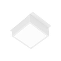 Светильник светодиодный DL-GRIGLIATO-S90x90-12W Warm3000 (WH 90 deg 230В) IP40 металл Arlight 038332(1)