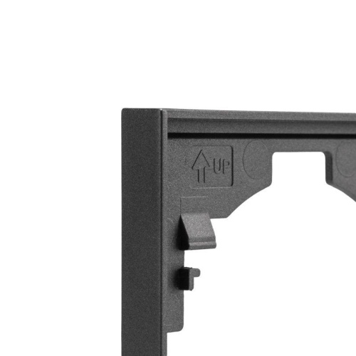 Рамка STRONG 3-постовая графит | код KR-78-0753-6 | REXANT