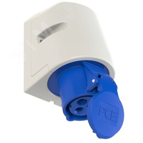 Розетка настенная 16А/230V/1P+N+E/IP44 (113-6) | код 00-00002343 | PCE