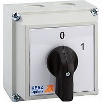 кулачковый переключатель OptiSwitch 4G, 3 позиции, 10А | код. 228492 | КЭАЗ