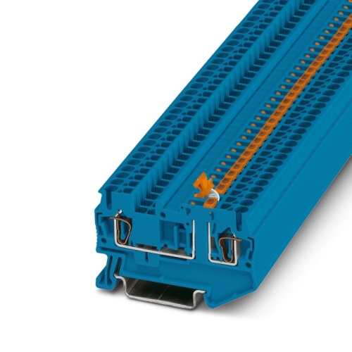 Клеммы с ножевыми размыкателями ST 2,5-MT BU | код 3037818 | PHOENIX CONTACT